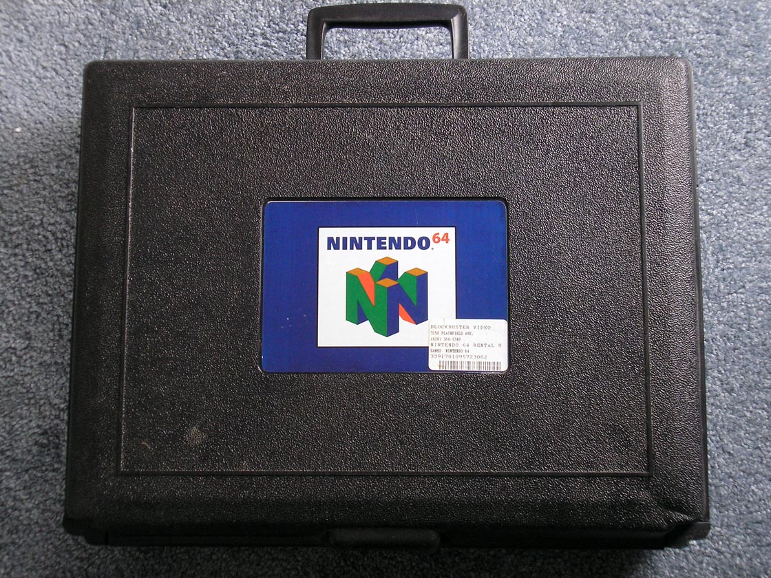 Blockbuster Video Map 1990. Nintendo блок