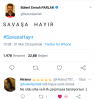 düşman saldırırken savaşa hayır demeyen kitle