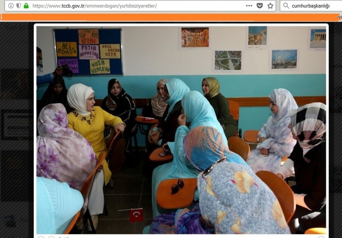 emine erdoğan ın moritanya gezisindeki fotoğrafı