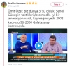 galatasaray sayesinde dünya üçüncüsü olduk / #1631172