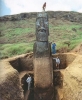 moai heykelleri
