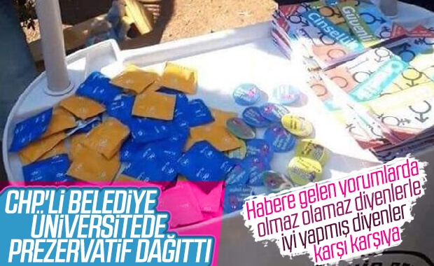 chp nin öğrencilere prezervatif dağıtması