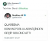 quaresma konyasporlu futbolcuların içinden geçti / #1534877