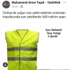 türkiye de artan sarı yelek talebi / #1774678