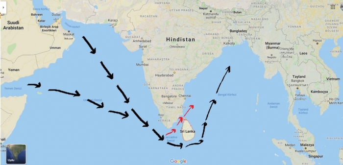 hindistan ve sri lanka arasındaki antik köprü
