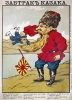 rus japon savaşı japon propaganda afişi
