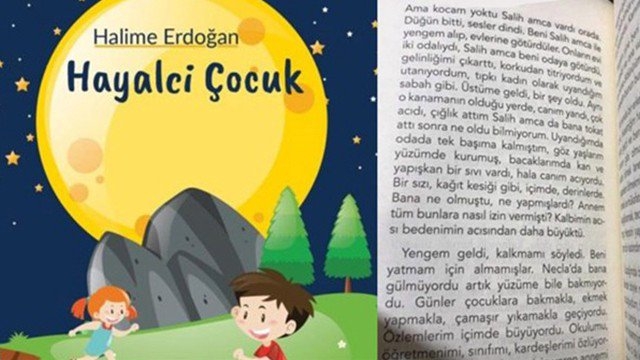 çocuk kitabında pedofili ve tecavüz ifadeleri