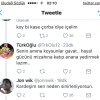 twitter da reglisini paylaşan kadın