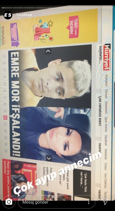 ünlü biri dm atınca kendi reklamı için ifşa etmek