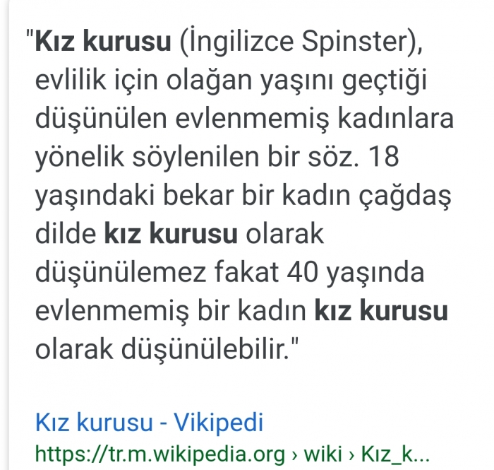 kız kurusu