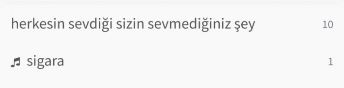 başlıkları alt alta okumak