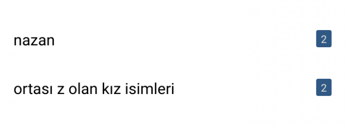 başlıkları alt alta okumak
