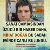 21 aralık 2016 nihat doğan ın ölümü / #1279500