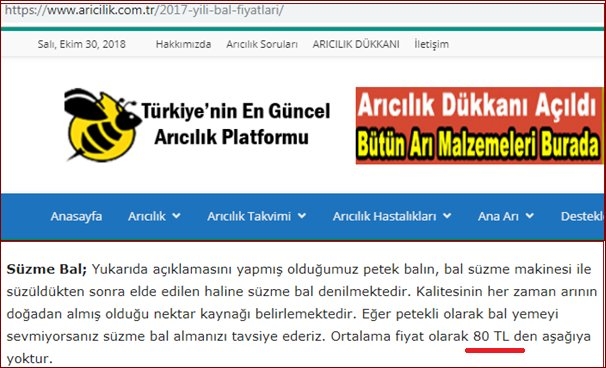 cübbeli ahmet in 4 kavanoz balı 110 tl ye satması