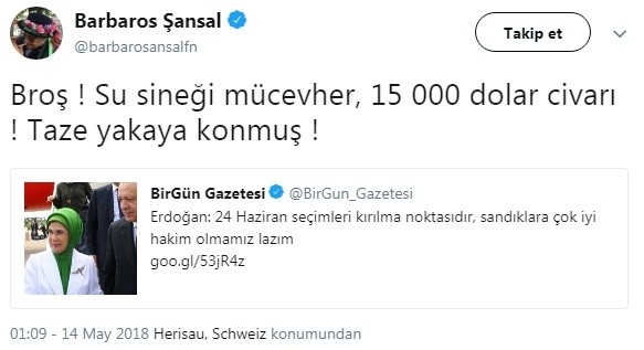 emine erdoğan ın 15 bin dolarlık broşu