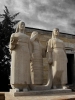 anıtkabir deki 3 kadın 3 erkek heykeli