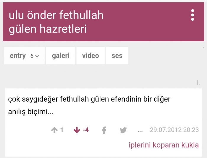 sözlükteki fetöcüler