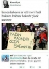 yazarların ruh halini anlatan tweetler