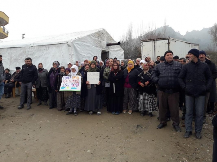 salihli hacıbektaşlı köyü onurlu jes direnişi