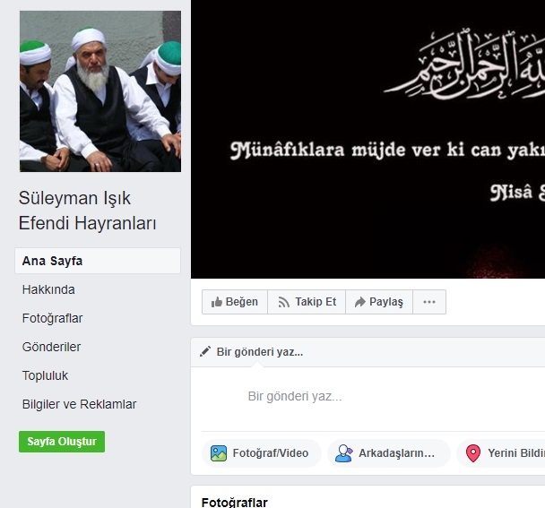 süleyman ışık efendi hazretleri hayranları