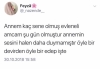 annem evlendiğinden beri amcam sesini duymamıştır