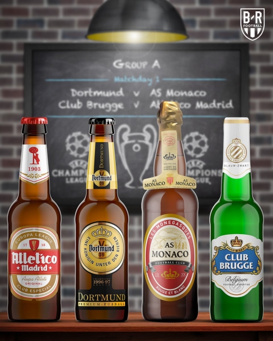 ucl gruplarına göre ülkelerin biraları