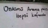 gecenin duvar yazısı / #1287477