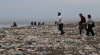 zonguldak ta sahile vuran çöpler ve tıbbi atıklar