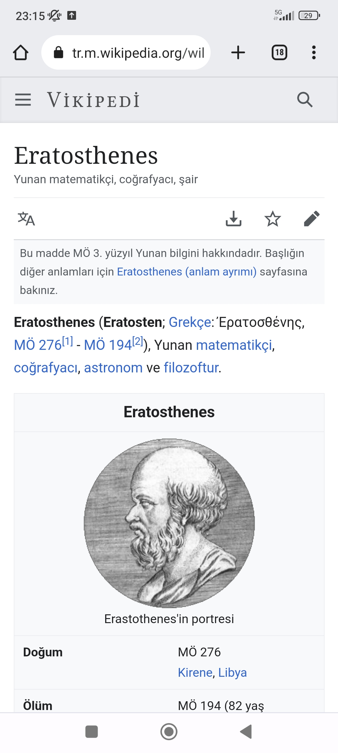 eratosthenes