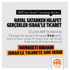 akp israil le ticareti yüzde 250 oranında arttırdı