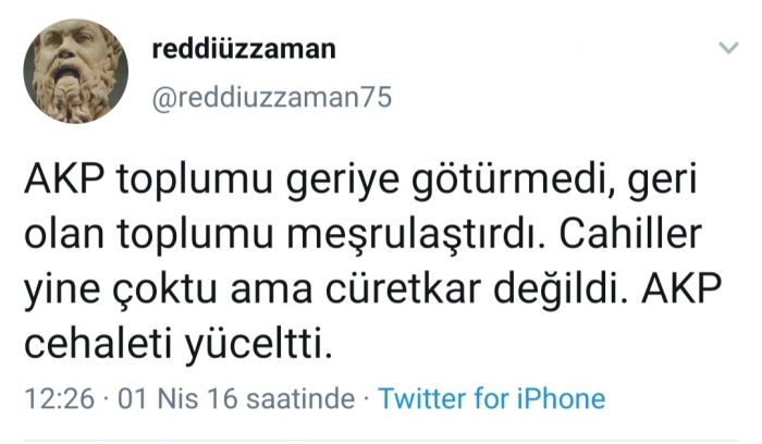 ak parti iktidarının özeti