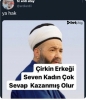 çirkin erkeği seven kadın çok sevap kazanır