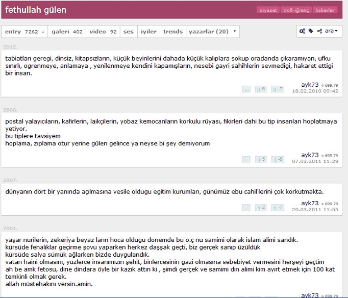andımız kararı sonrası çıldıran fetöcüler
