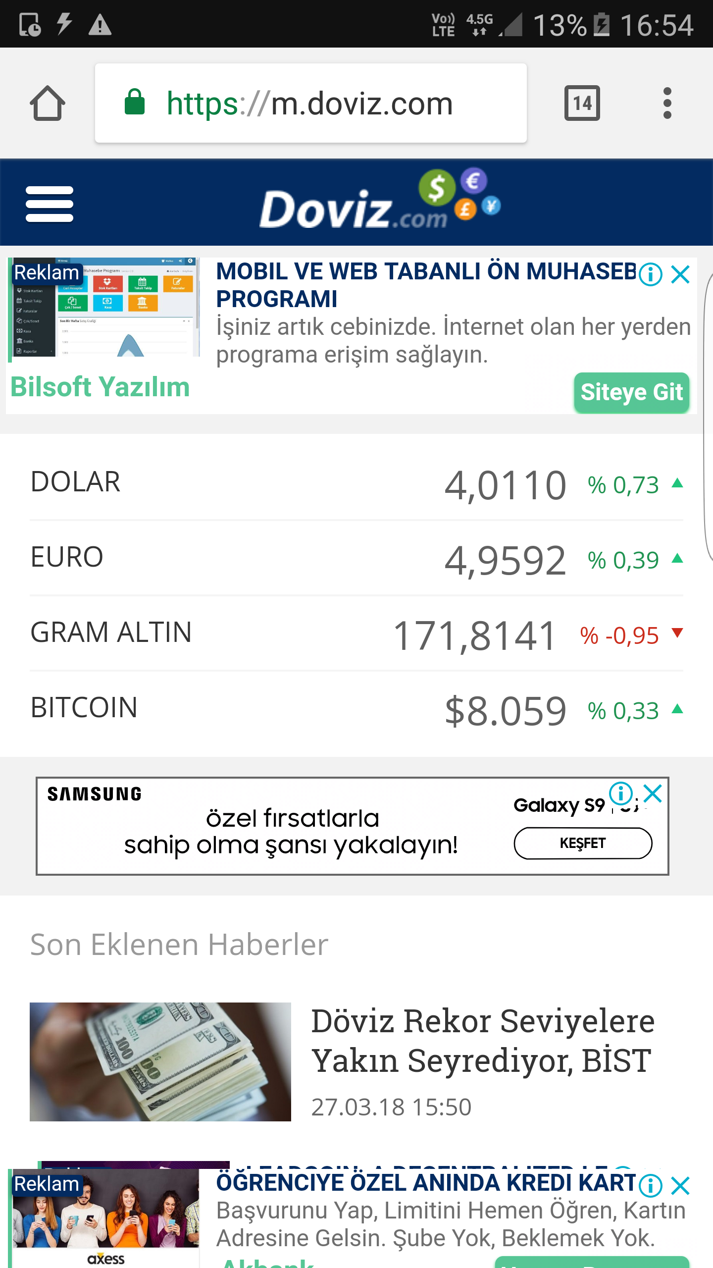 8 mart 2018 dolar kuru