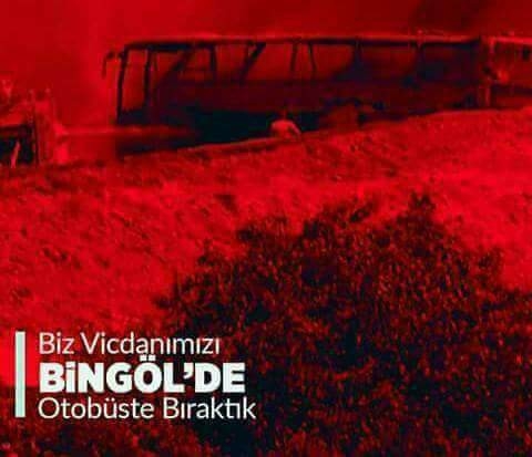 biz vicdanımızı bıraktık