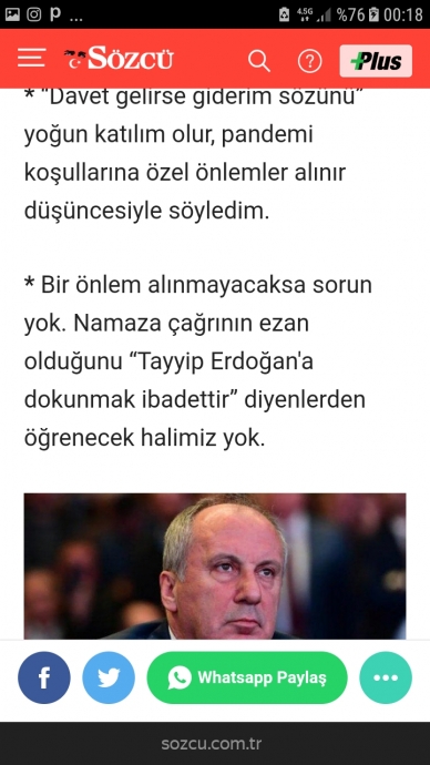 muharrem ince den erdoğana sert tepki