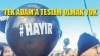 tek adam rejimine hayır