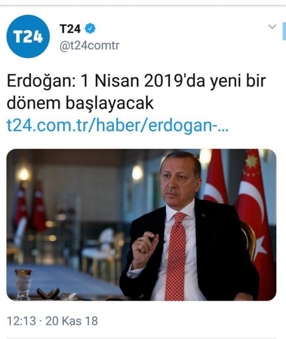 recep tayyip erdoğan ile yeni bir dönem