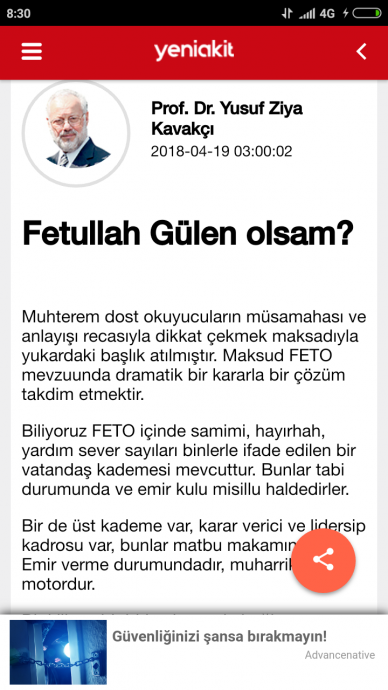 yeni akit in oğlancılık davasını kaybetmesi