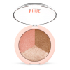 golden rose nude look baked trio face powder / #2433134