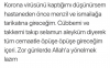 koronavirüsü tarikatlara yaymak / #1991673