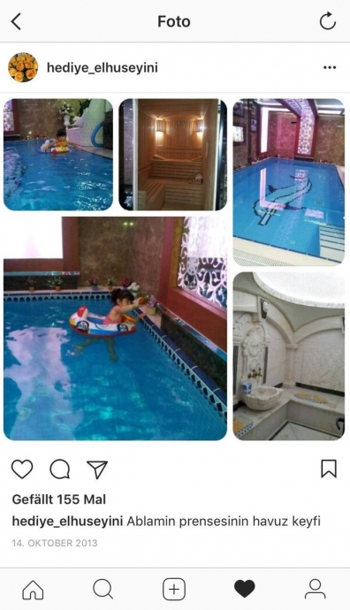menzil şeyhinin ailesinin lüks yaşamı