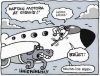 uçak bozmak için motora tıkanacak eşyalar / #1486727
