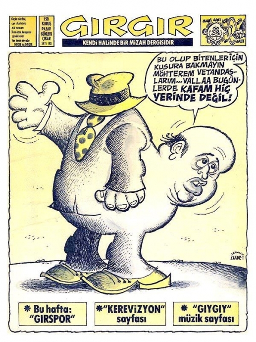 almanya da yayınlanan erdoğan karikatürü