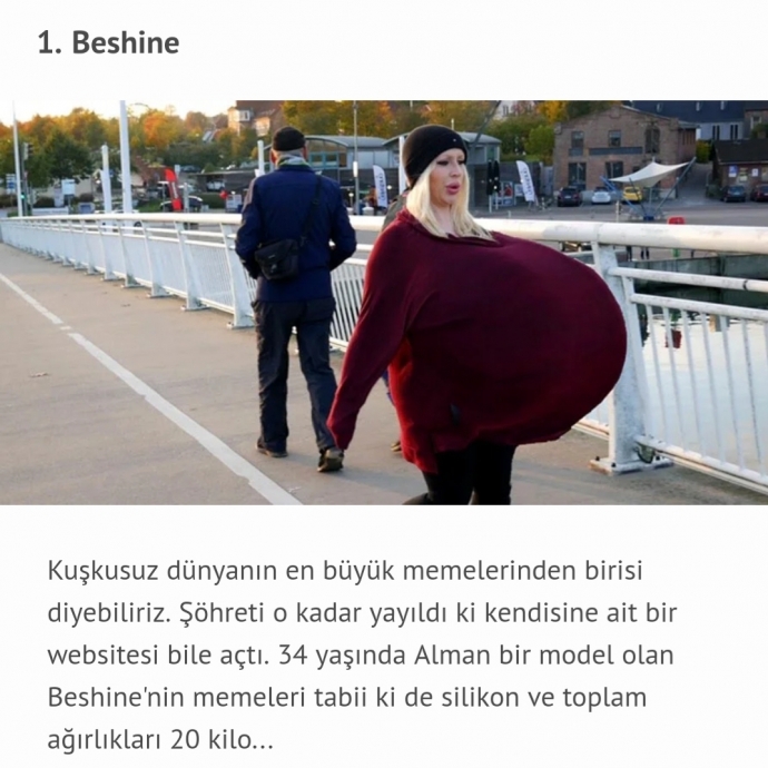 Dünyanın En Büyük Memelerine Sahip Kadınlar Uludağ Sözlük