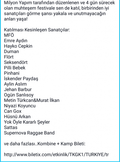 kuşadası gençlik festivali