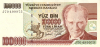 100 bin türk lirası