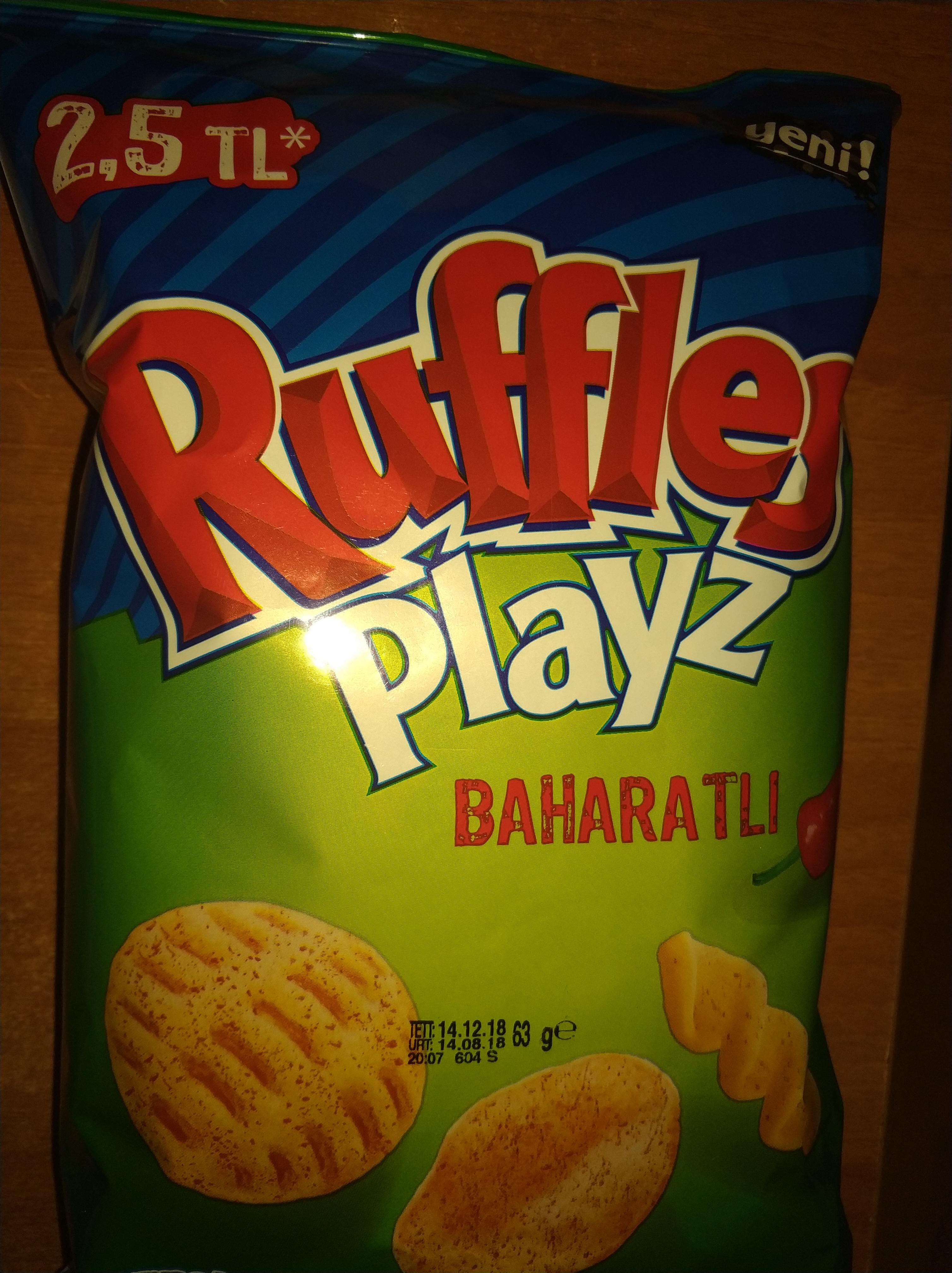 Ruffles чипсы Турция