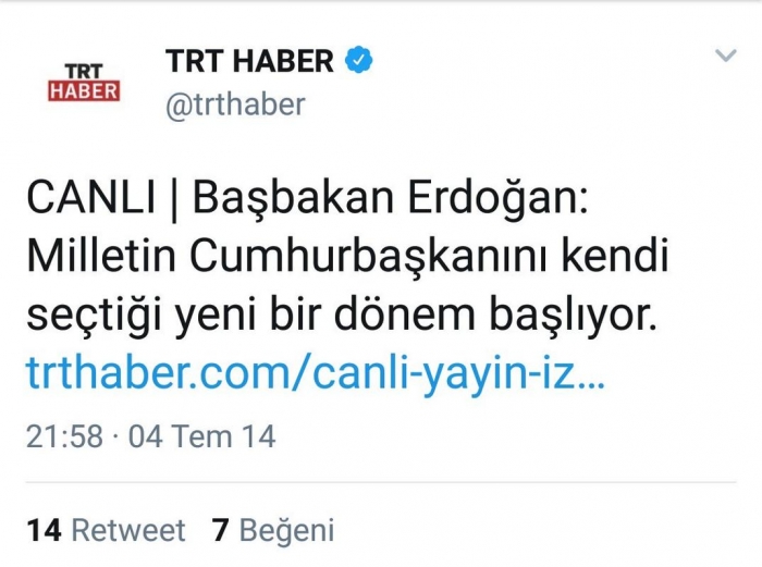 recep tayyip erdoğan ile yeni bir dönem