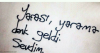 gecenin duvar yazısı / #1547760